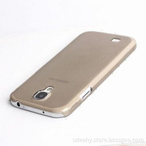 Colorful Transparent Dull Polish Plastic Case for Samsung Galaxy S4